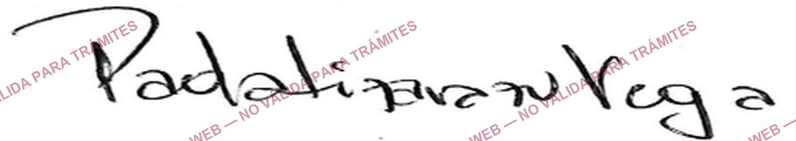Firma del representante legal